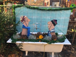 badewanne im vorgarten