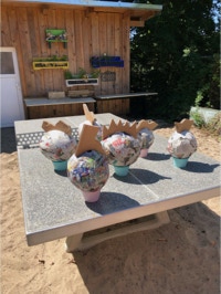 kleine Gartenmonster